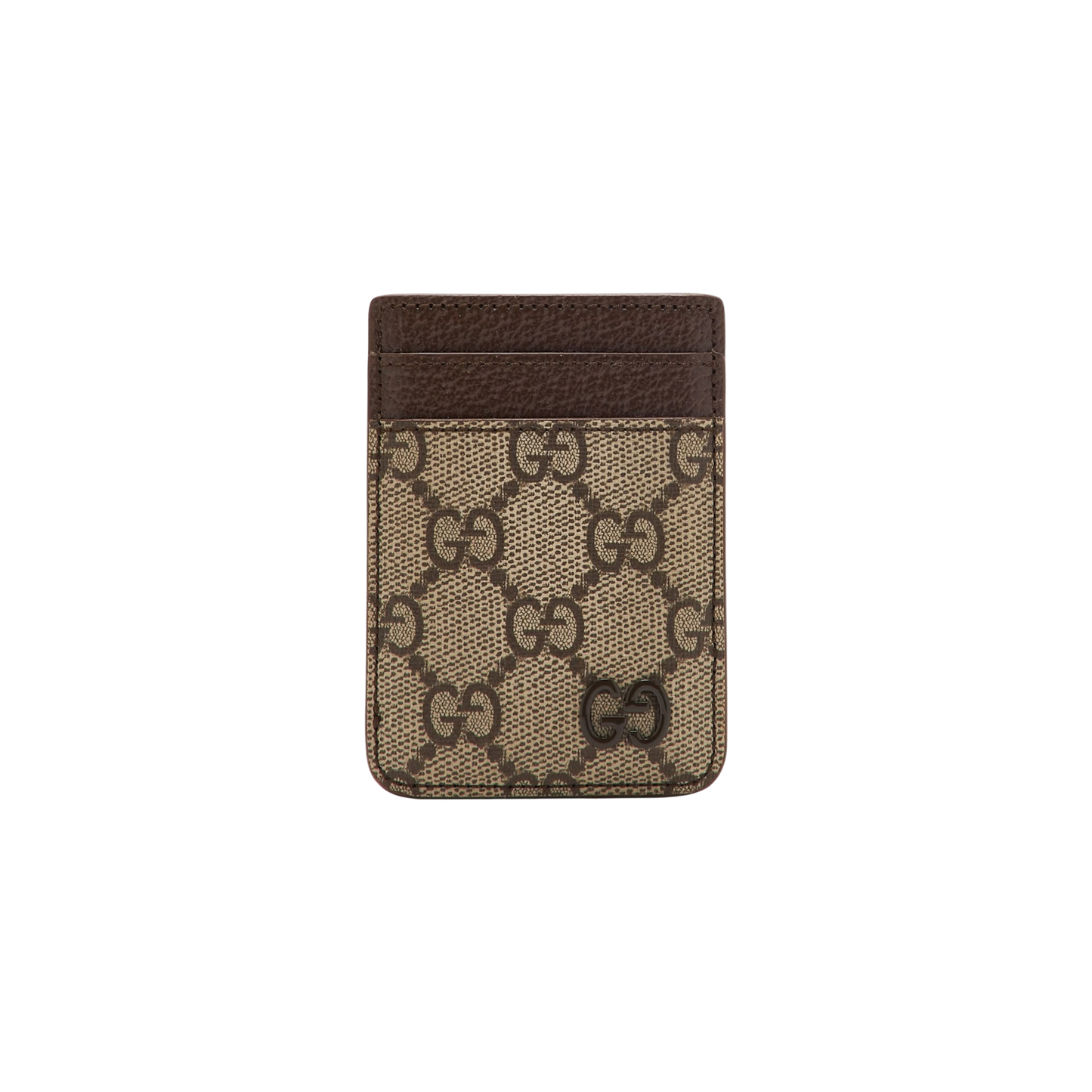 Gucci GG magnetic card case for Men - Beige