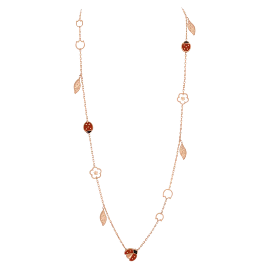 VCA Lucky Spring Long Necklace 15 motifs