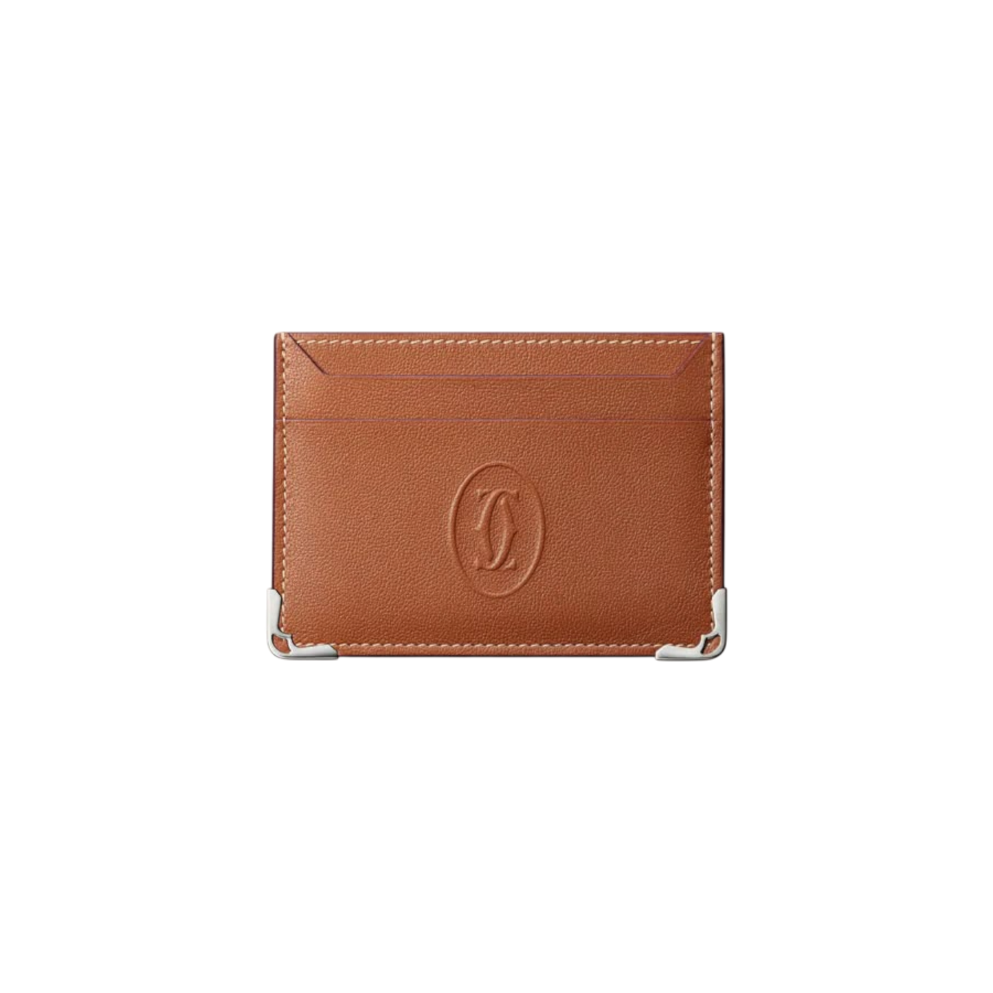 Cartier Beige Leather Must de Cartier Card Holder