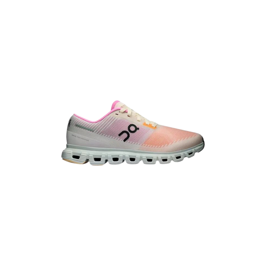 On Cloud 6 Sneaker, Tangerine/Raspberry