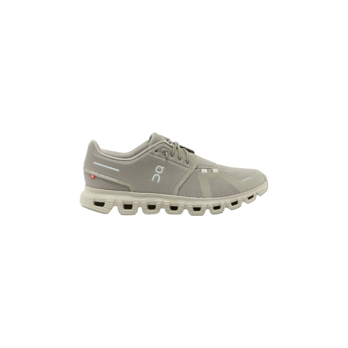 On Cloud 5 Running Shoes Chalk/Grove
