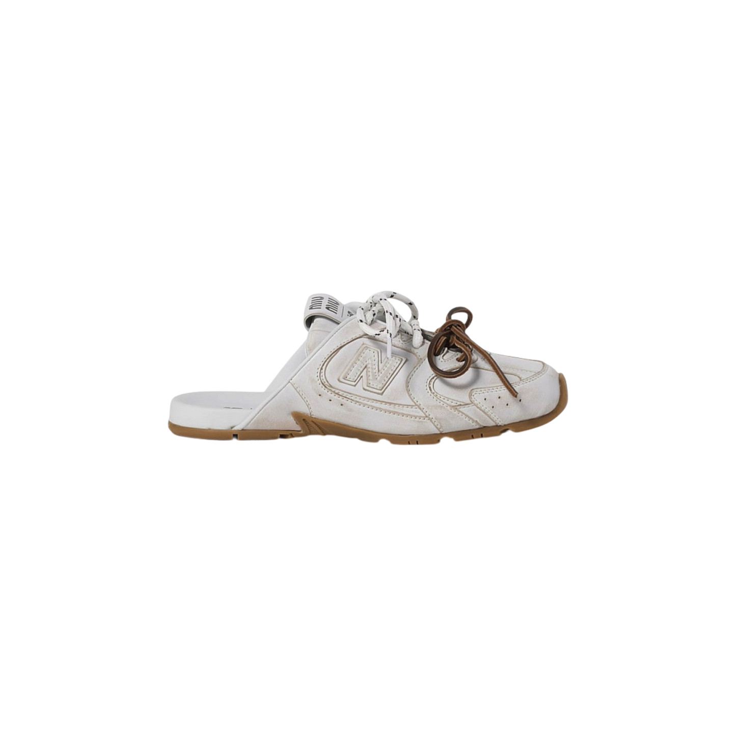 New Balance x Miu Miu Wmns 530 SL Mule 'White Deco'