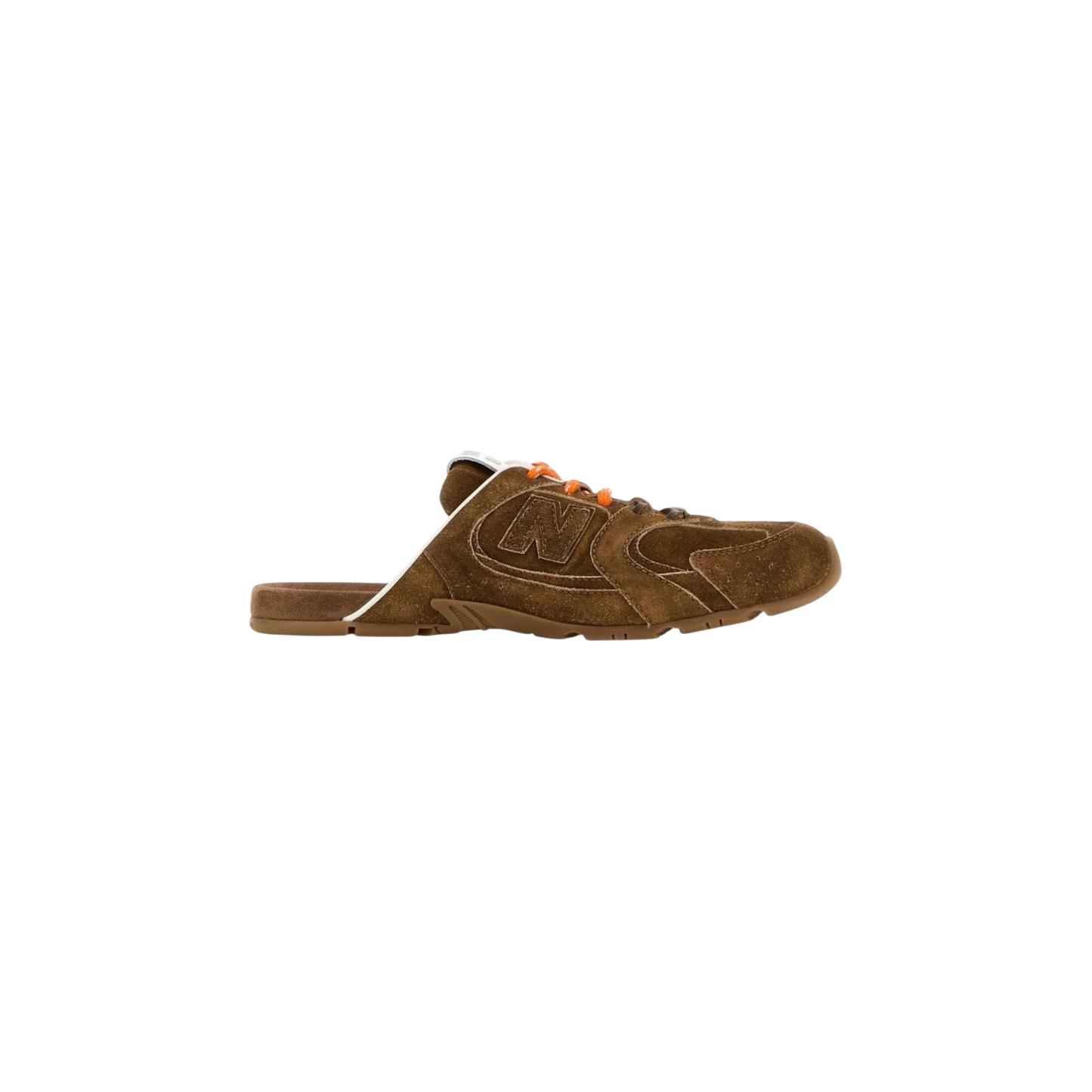 Miu Miu x New Balance Suede Mules | Brown